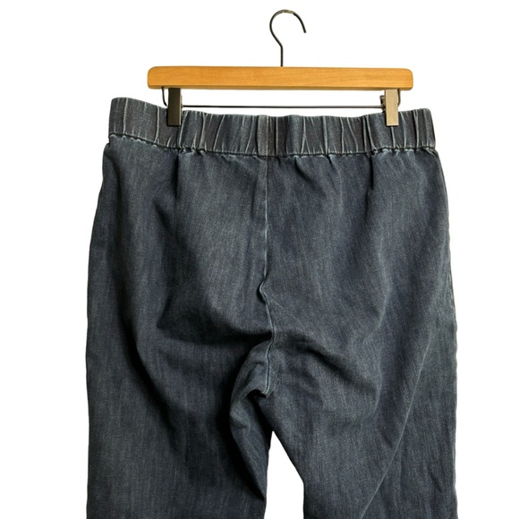 Soft Surroundings Metro Denim Pull on Leggings Size Petite XL #3AW42 Stretch - Picture 4 of 7
